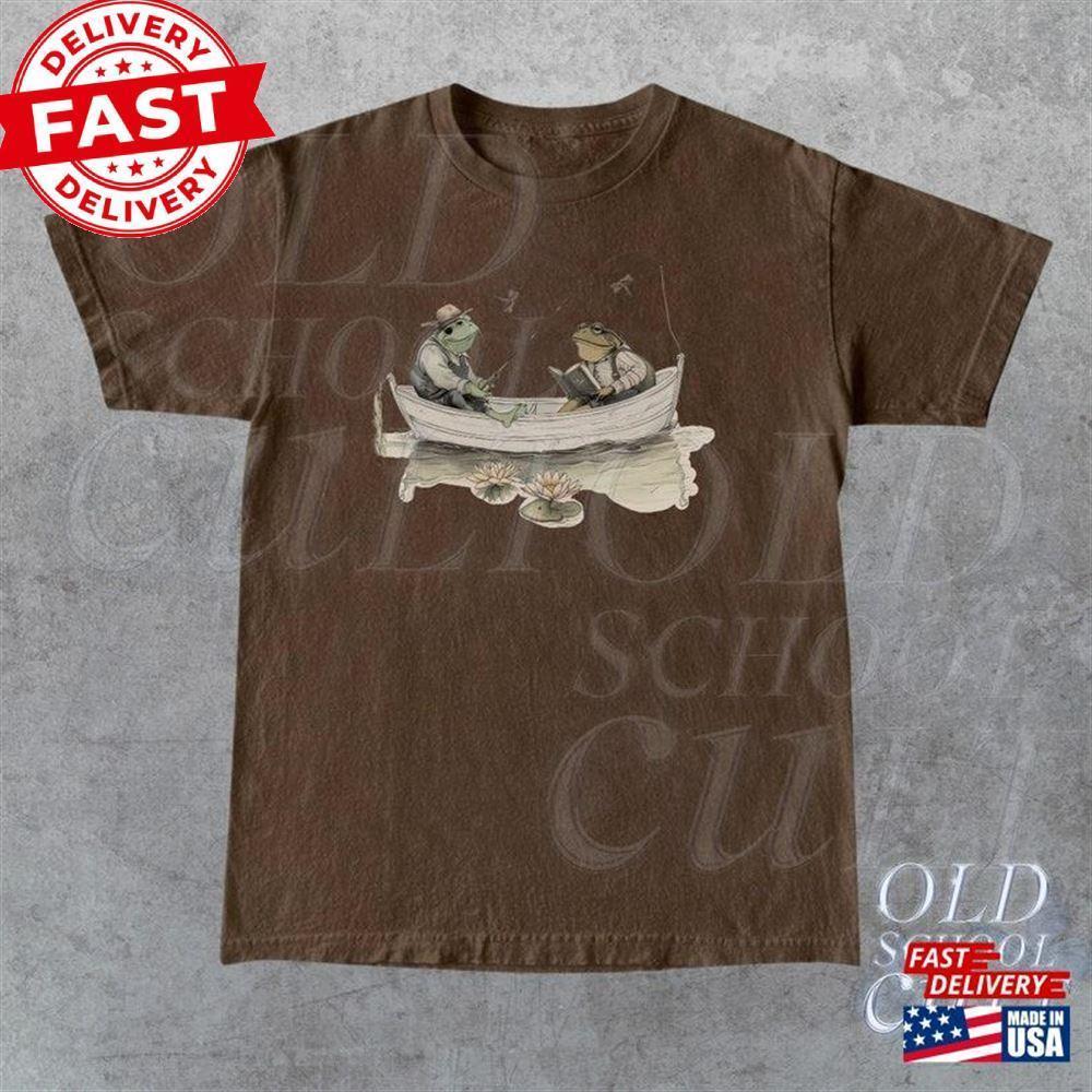 Frog 90S  Graphic Shirt Retro Toad Tee Nature Shirt Classic Unisex